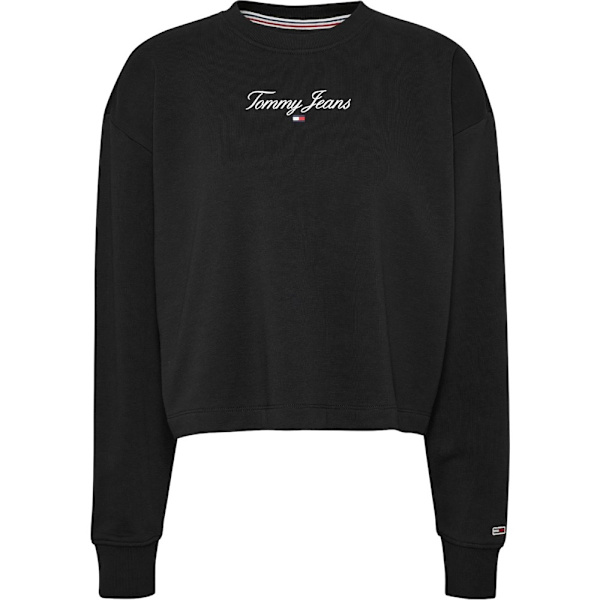 Puserot je Fleecet Tommy Hilfiger DW0DW16140BDS Mustat 168 - 172 cm/M