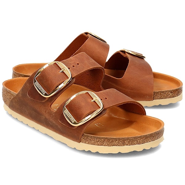 Rantakengät Birkenstock Arizona Big Buckle Ruskeat 40