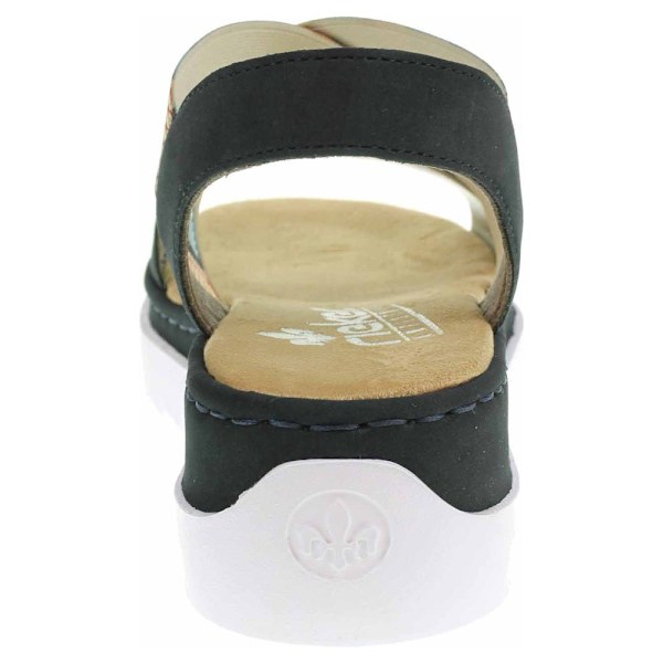 Sandaler Rieker V44G814 Grafit,Gråa,Blå 41