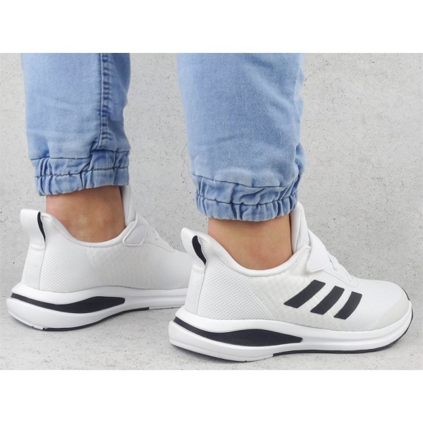 Sneakers low Adidas Fortarun EL K Hvid,Sort 30