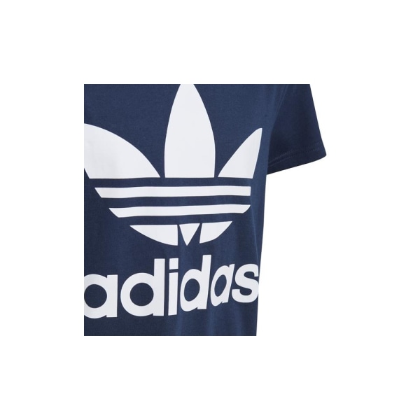 T-paidat Adidas Trefoil Tee Valkoiset,Tummansininen 165 - 170 cm/L