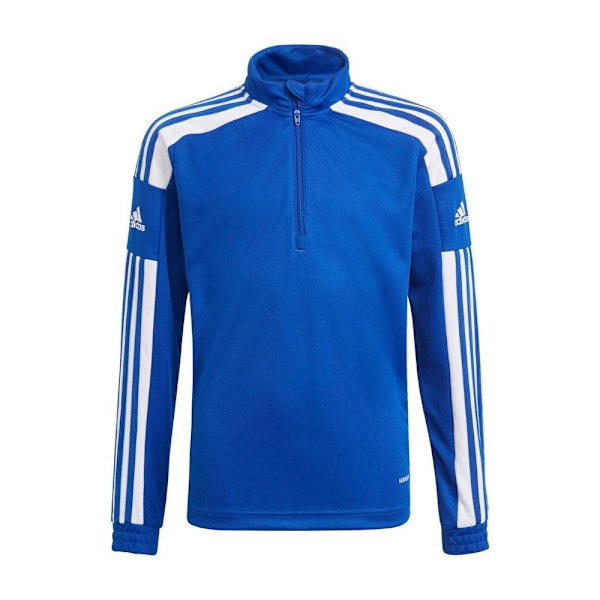 Sweatshirts Adidas JR Squadra 21 Training Blå,Hvid 123 - 128 cm/XS