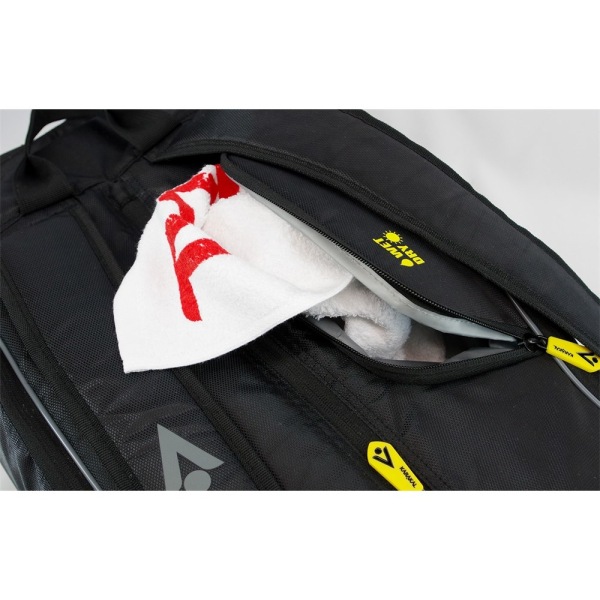 Tasker Karakal Pro Tour Comp 20 Racketbag 9R Sort