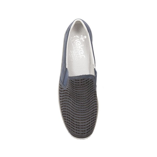 Sneakers low Rieker 5379214 Blå 40