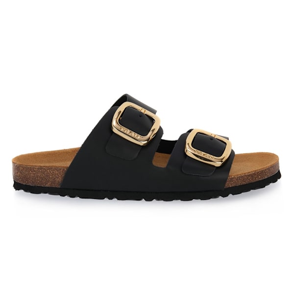 Tøffel Frau London Nero Sort 39