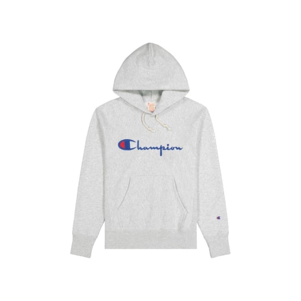 Puserot je Fleecet Champion Reverse Weave Script Logo Hooded Harmaat 173 - 177 cm/S
