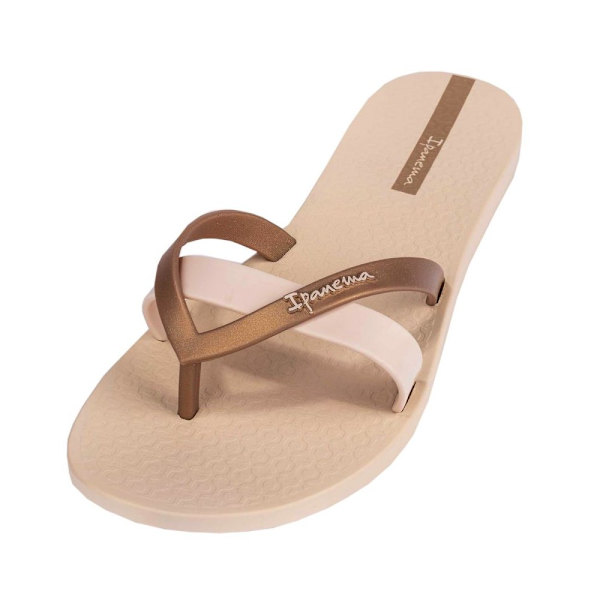 Tofflor Ipanema Kirei Fem Bruna,Beige 41