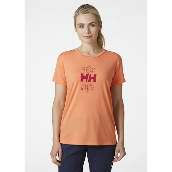 T-paidat Helly Hansen Skog Graphic Oranssin väriset 166 - 170 cm/M