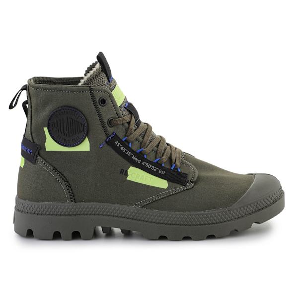 Skor Palladium Pampa HI Recraft Oliv 38