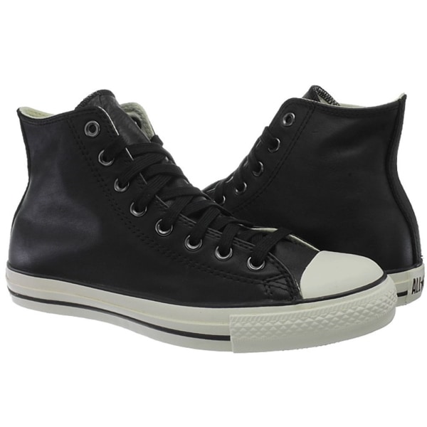 Gymnastikskor Converse All Star HI Leather Svarta,Gråa 35