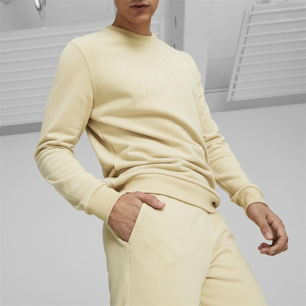Byxor Puma Ess Elevated Beige 188 - 191 cm/XL