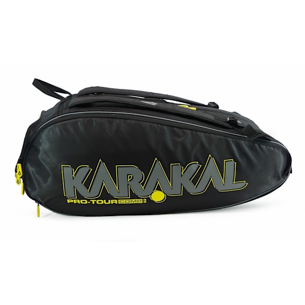 Laukut Karakal Pro Tour Comp 20 Racketbag 9R Mustat