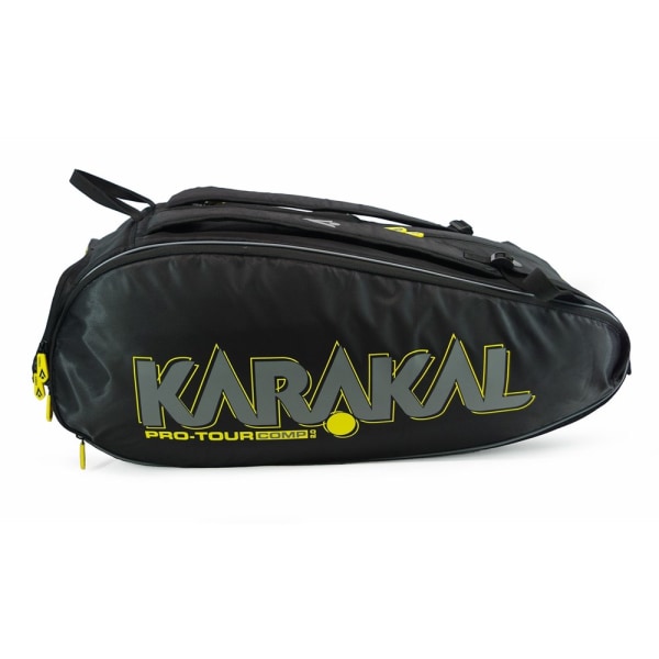 Tasker Karakal Pro Tour Comp 20 Racketbag 9R Sort
