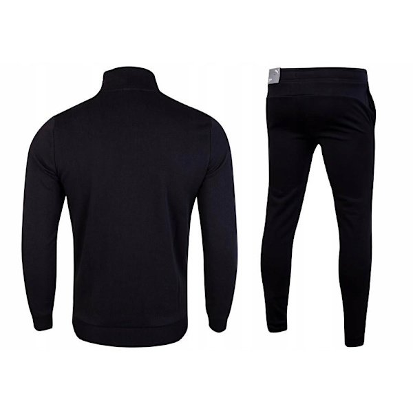 Verryttelypuvut Puma Clean Sweat Suit Mustat 176 - 181 cm/M