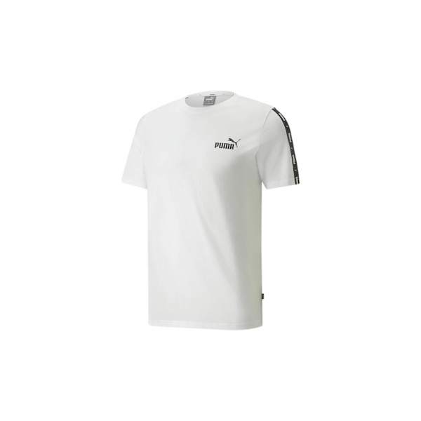 Shirts Puma Ess Tape Tee Vit 176 - 181 cm/M