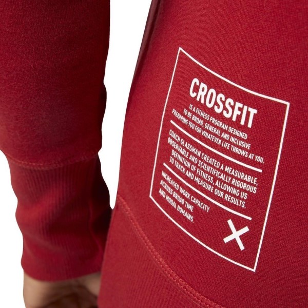 Sweatshirts Reebok Crossfit Röda 158 - 163 cm/XS
