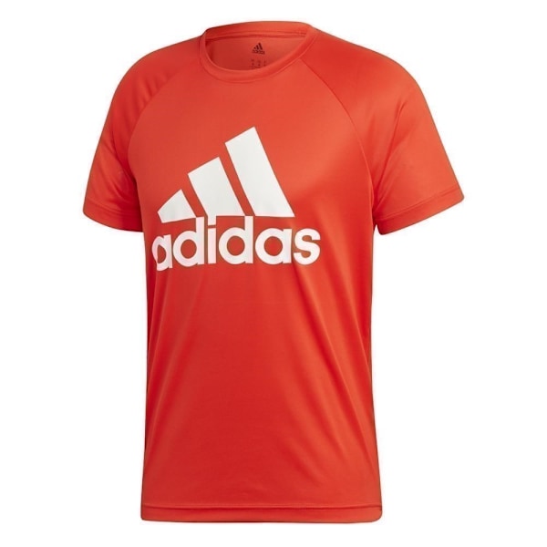 Shirts Adidas D2M Tee Logo Röda 170 - 175 cm/M