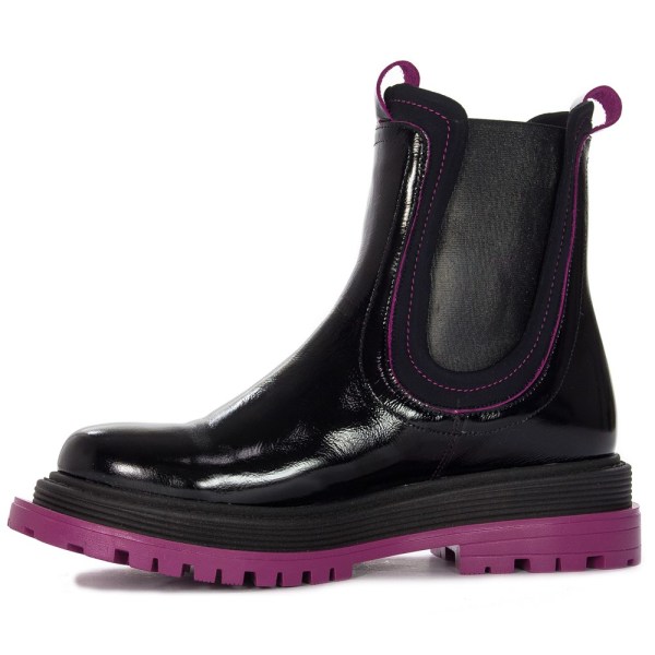 Chelsean saappaat Maciejka 0619915007 Mustat,Violetit 37