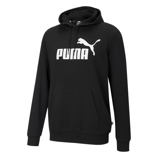 Puserot je Fleecet Puma Essentials Big Logo Hoodie Mustat 188 - 191 cm/XL