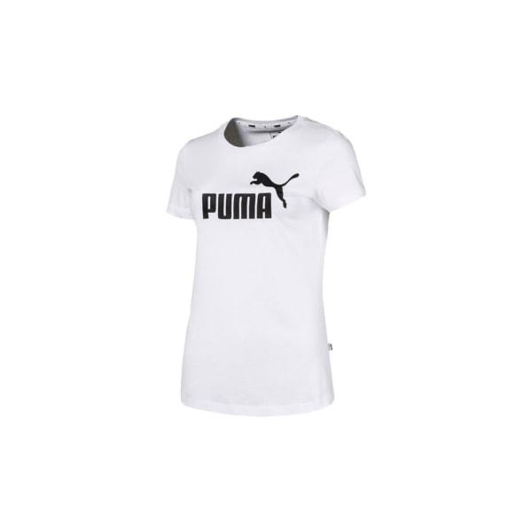 Shirts Puma Ess Logo Tee Vit 158 - 163 cm/XS