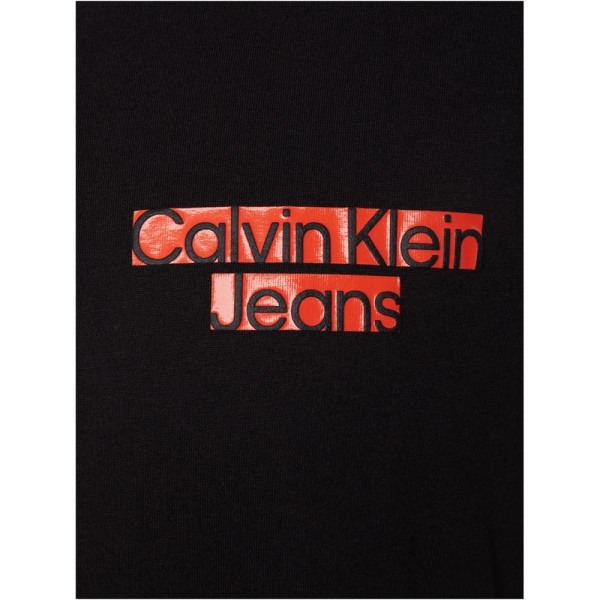 T-paidat Calvin Klein J30J321772BEH Mustat 168 - 172 cm/M
