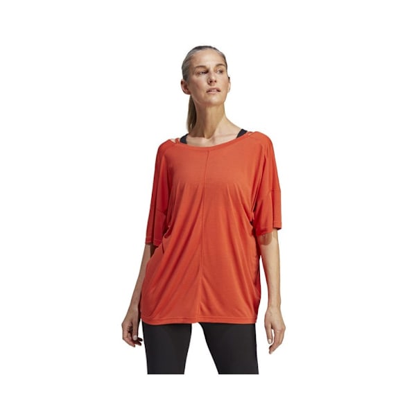Shirts Adidas Yoga Studio Orange 147 - 151 cm/XXS