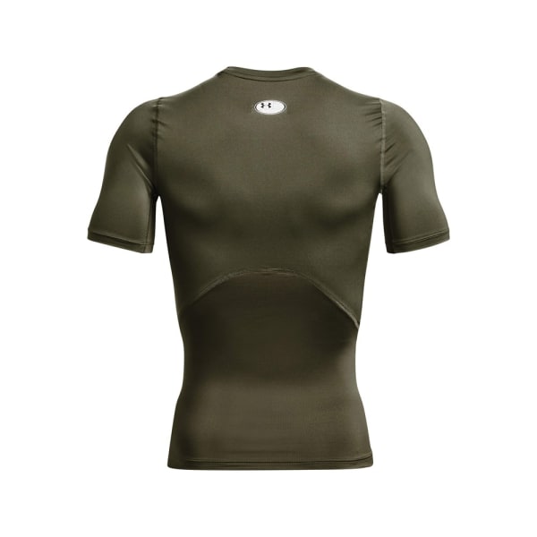 Shirts Under Armour Ua Hg Armour Comp Ss Gröna 173 - 177 cm/S