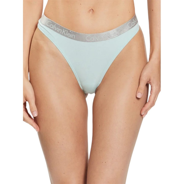 Majtki Calvin Klein Thong Vihreät XS