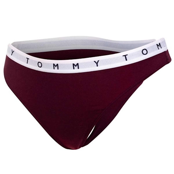 Majtki Tommy Hilfiger 3PACK Beesit,Tummanpunainen S