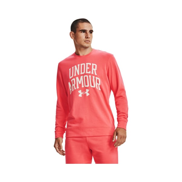 Sweatshirts Under Armour Rival Terry Crew Pink 193 - 197 cm/XXL