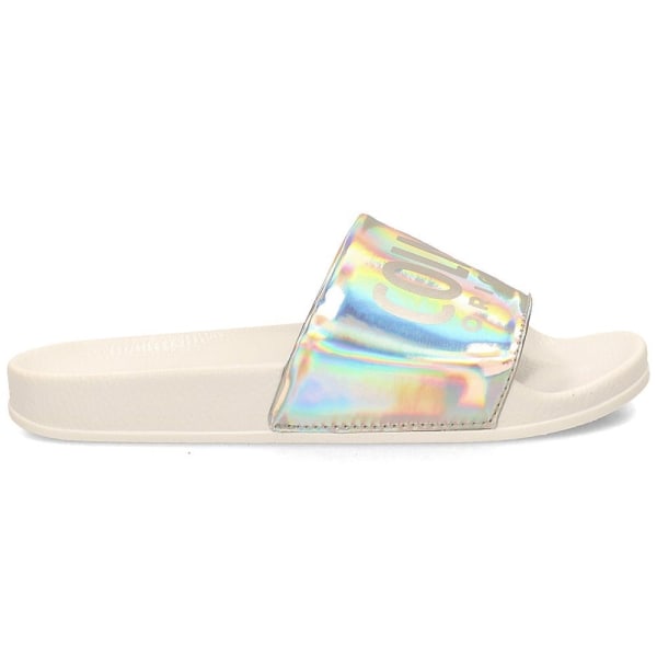 Tøffel Colmar Slipper Lux Sølv,Hvid 36