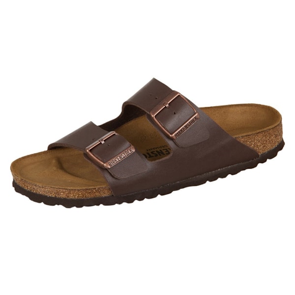 Rantakengät Birkenstock Arizona Dunkelbraun Birkoflor Ruskeat 41