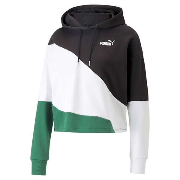 Sweatshirts Puma Power Cat Hoodie Svarta,Gröna,Vit 182 - 187 cm/XL