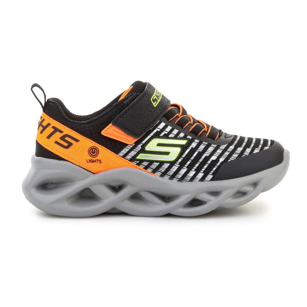 Sneakers low Skechers S Lights Sort,Orange 27.5