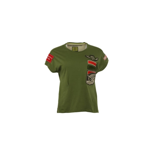 Shirts Aeronautica Militare TS2060DJ51007255 Gröna 163 - 167 cm/S