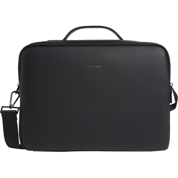 Tasker Calvin Klein Must Pique 2G Conv Laptop Bag Sort