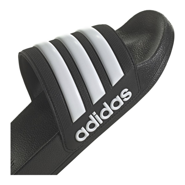 Rantakengät Adidas Adilette Shower Mustat,Valkoiset 43 1/3