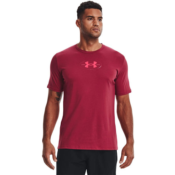 T-shirts Under Armour Armour Repeat Rød 173 - 177 cm/S