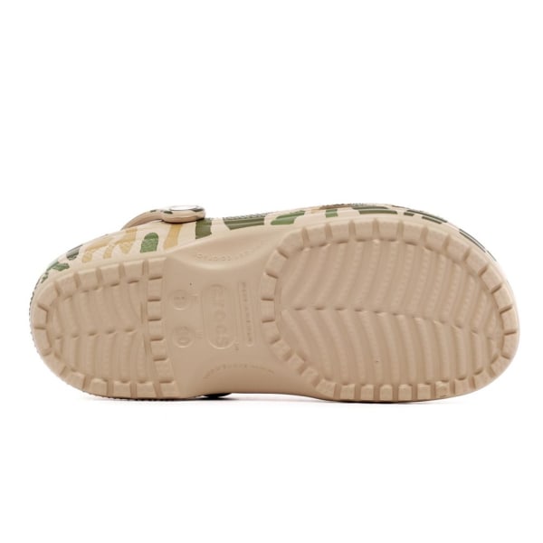 Træsko Crocs Classic Printed Camo Grøn,Brun 36