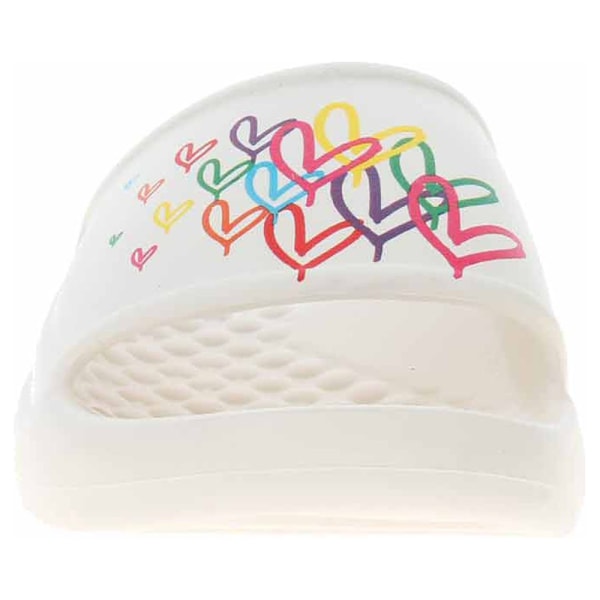 Tofflor Skechers Jgoldcrown Foamies IN Love With Love Vit 38