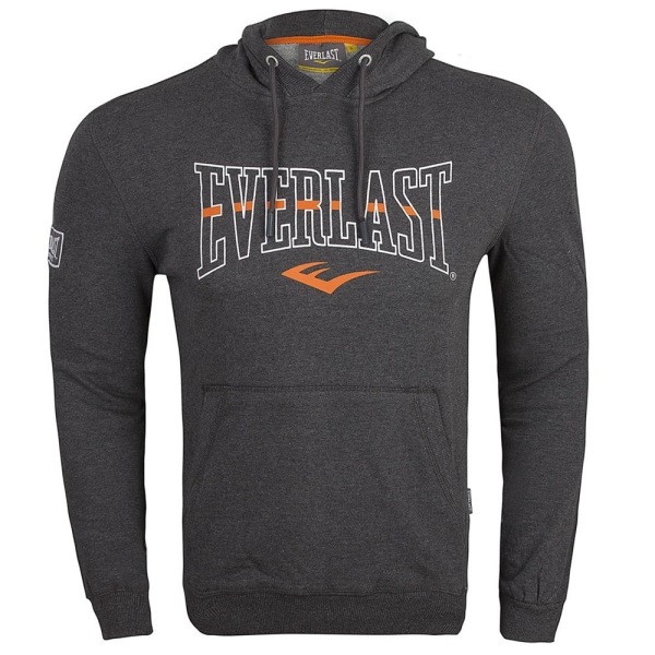 Puserot je Fleecet Everlast Loopback Hoody Harmaat 173 - 177 cm/S