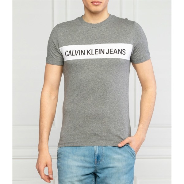 T-shirts Calvin Klein 11298944709 Grå 181 - 183 cm/M