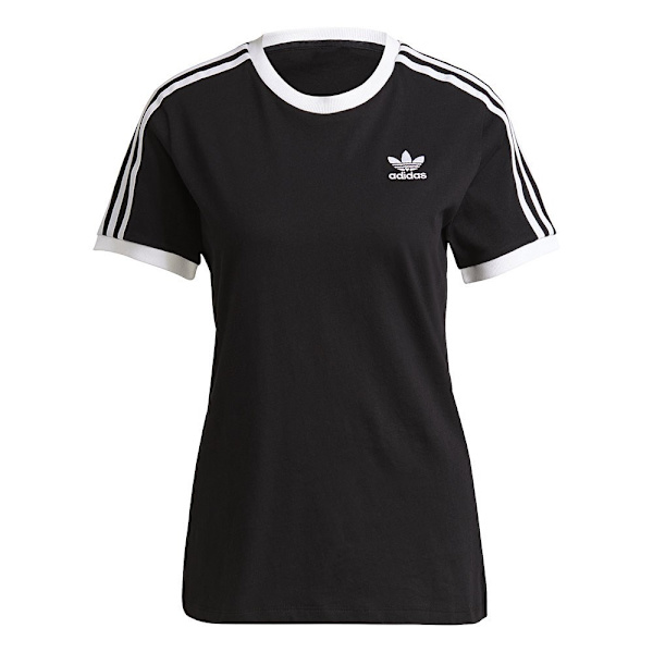 T-shirts Adidas 3 Stripes Tee Sort 164 - 169 cm/M