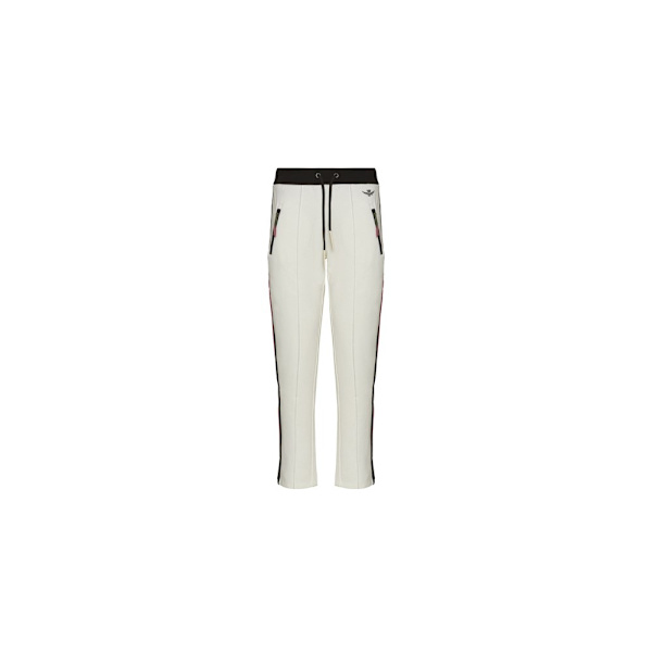 Bukser Aeronautica Militare PF909DF48373004 Hvid,Sort 163 - 167 cm/S
