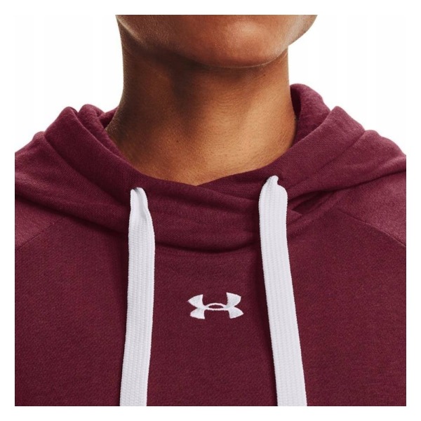 Sweatshirts Under Armour Rival Fleece HB Hoodie Bordeaux,Rød 173 - 177 cm/L