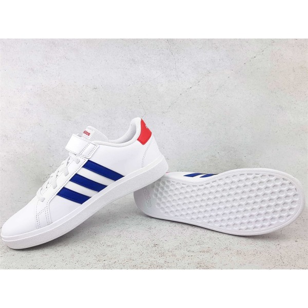 Lågskor Adidas Grand Court 20 EL Vit 39 1/3
