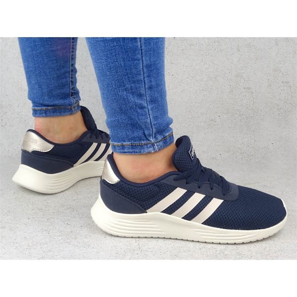 Sneakers low Adidas Lite Racer 20 Hvid,Flåde 38 2/3