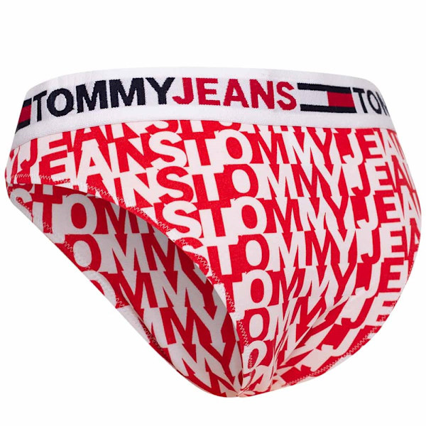 Majtki Tommy Hilfiger UW0UW0355609U Valkoiset,Punainen XS