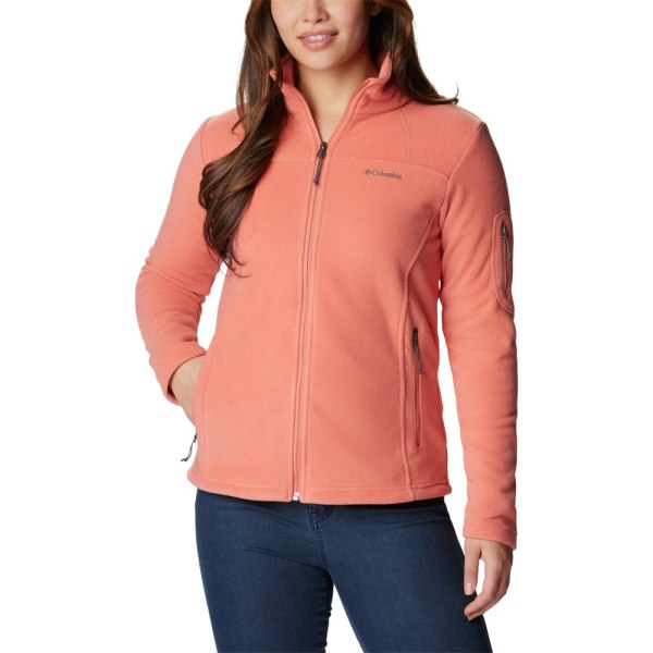Sweatshirts Columbia Fast Trek Ii Jacket Pink 158 - 158 cm/S