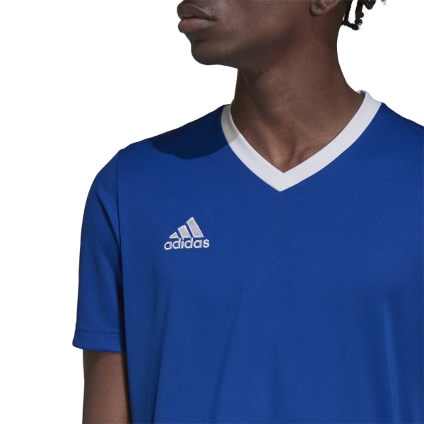 T-shirts Adidas Entrada 22 Blå 158 - 163 cm/XS